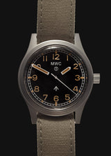 MWC Classic Watch - 1940s to 1960s Pattern General Service Watch with 24 Jewel Automatic Movement (Retro Dial Variant)