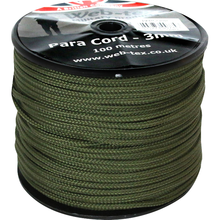 Paracord 100 m REEL