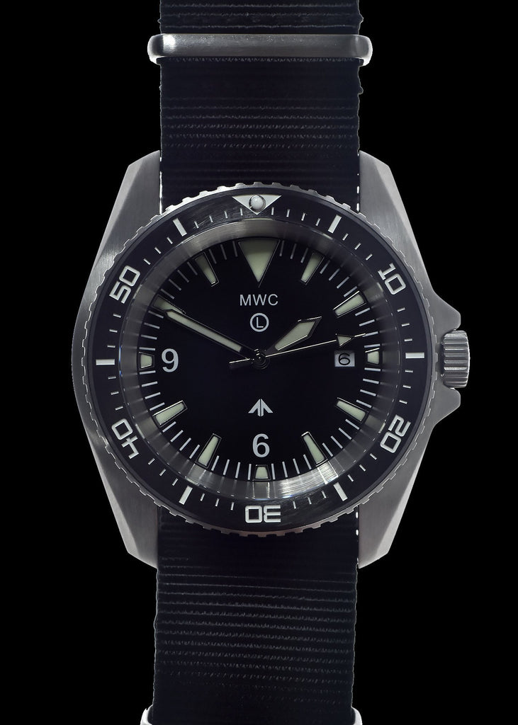 MWC Divers Watch - Military Divers Watch in Stainless Steel Case (Quartz) with Sapphire Crystal and Ceramic Bezel