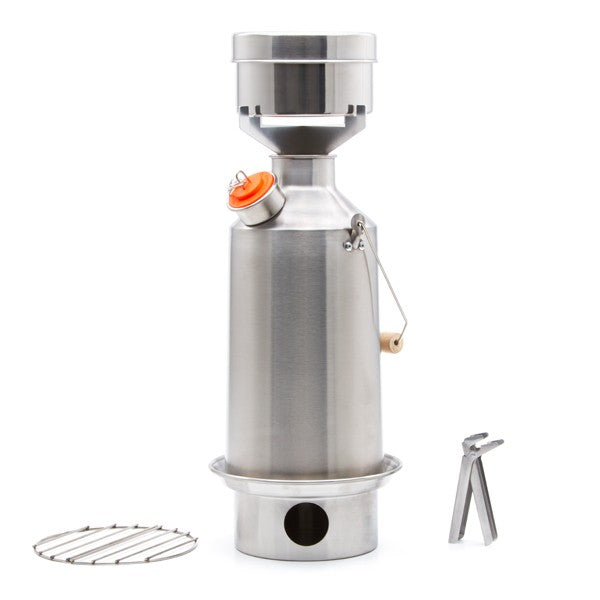 Kelly Kettle Base Camp Stainless Steel Basic Kit