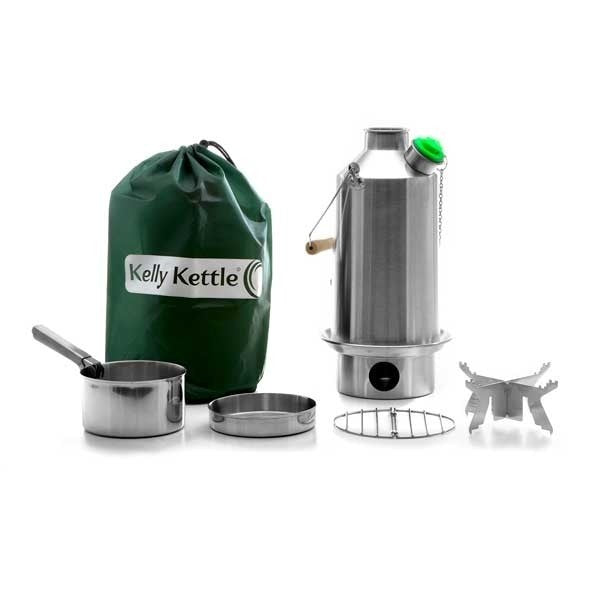 Kelly Kettle Base Camp Stainless Steel Basic Kit