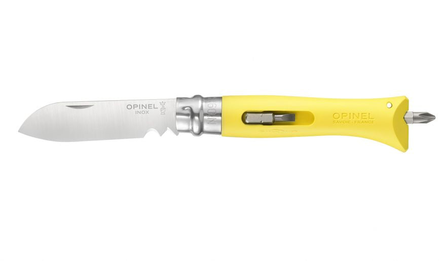 Opinel - DIY Folding Knife - Yellow OR GREY