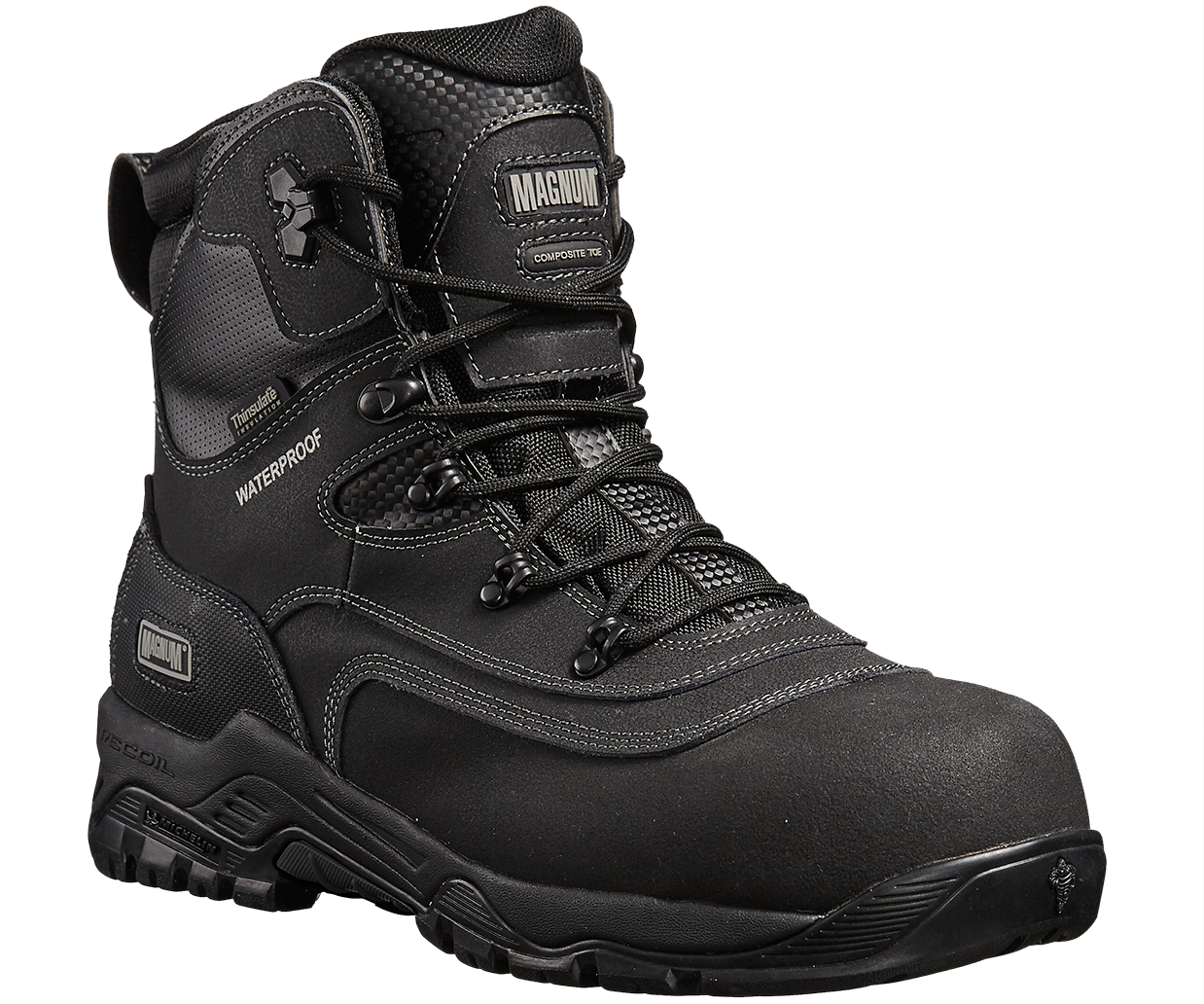 Magnum Broadside 6.0  Composite Toe & Plate Waterproof Insulated Men's & Women's Work Safety Boots