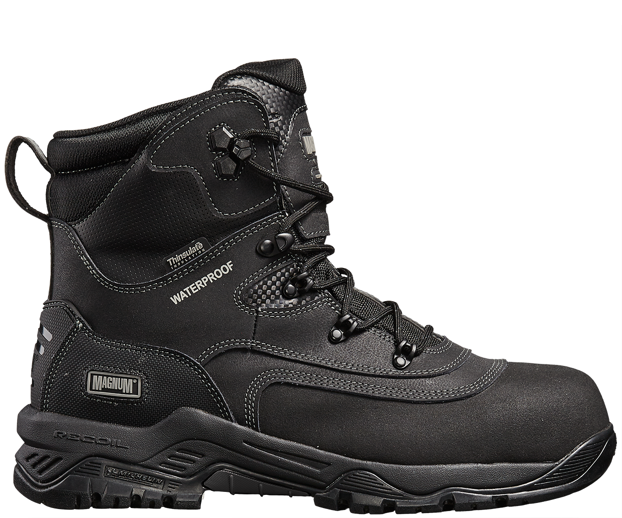 Magnum Broadside 6.0  Composite Toe & Plate Waterproof Insulated Men's & Women's Work Safety Boots