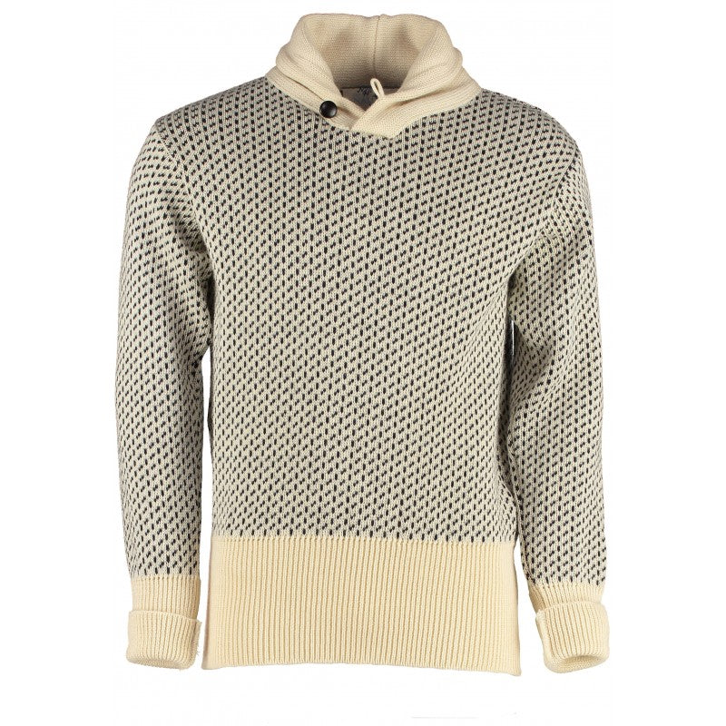 Scapa Classic Seaman's High Shawl Collar Sweater