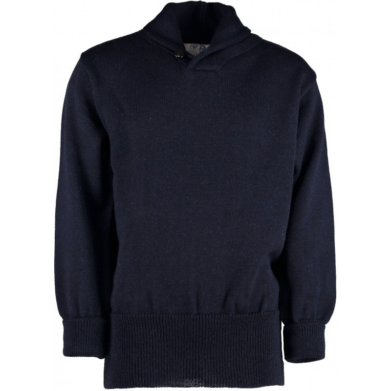 Faslane Classic Seaman's Shawl Collar Sweater