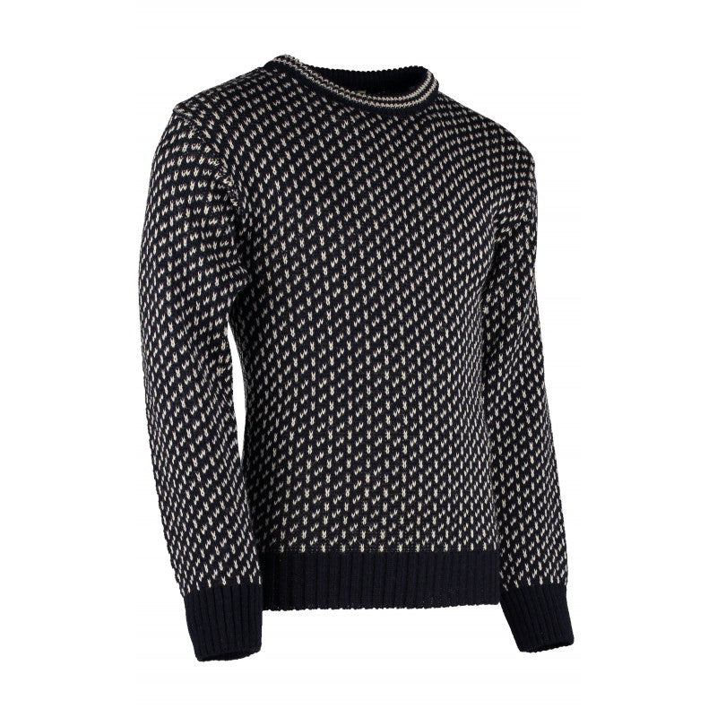Dover Crew Neck Sweater - 100% British Wool, 3 Fold, 12981
