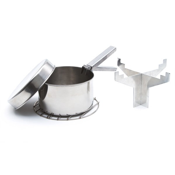 Kelly Kettle Base Camp Stainless Steel Ultimate Kit