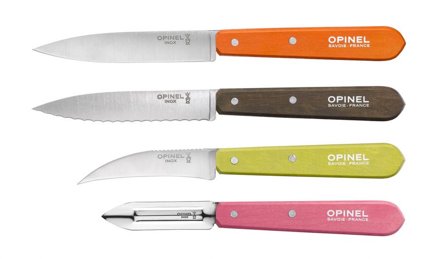 Opinel - 50's Retro Kitchen Knife Set 001452