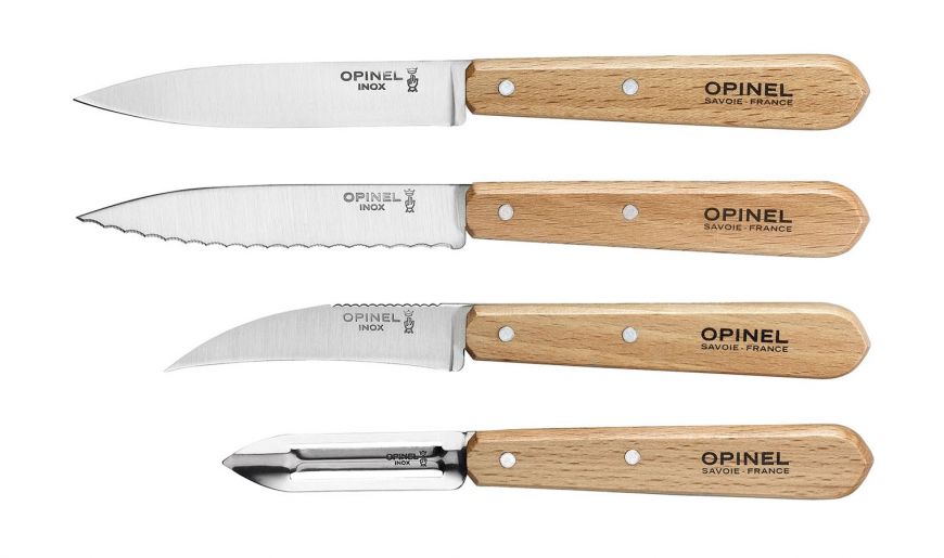 Opinel - Beechwood Kitchen Knife Set