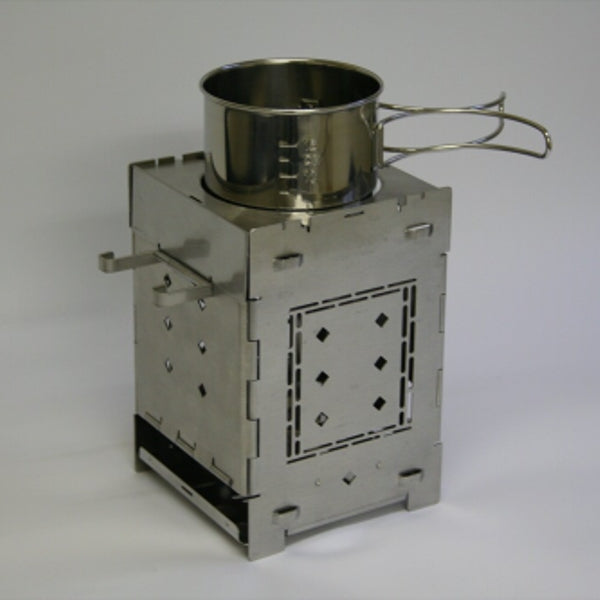 Folding Firebox Campfire Stove (Gen 2) - Deluxe Kit
