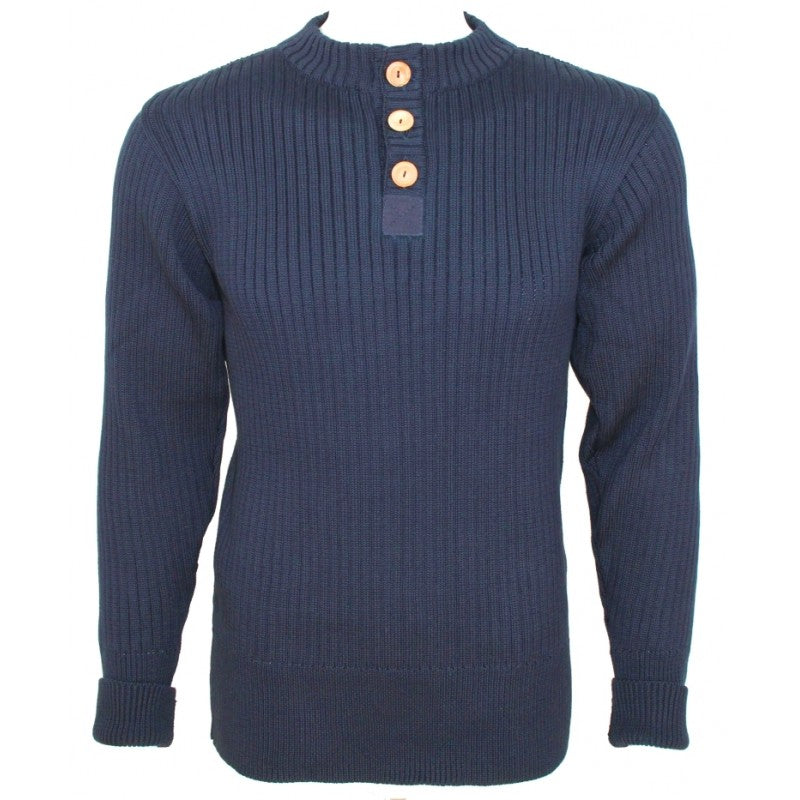 Henley Turtle Neck Sweater