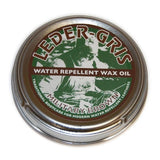 LEDER-GRIS WATER REPELLENT WAX OIL MILITARY BROWN