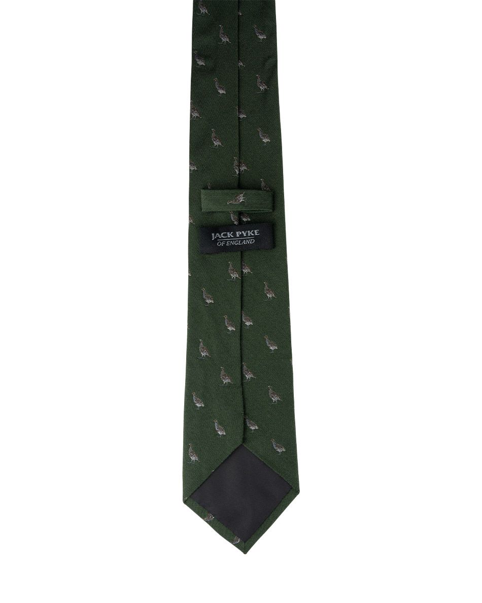Jack Pyke - Partridge Silk & Wool Tie