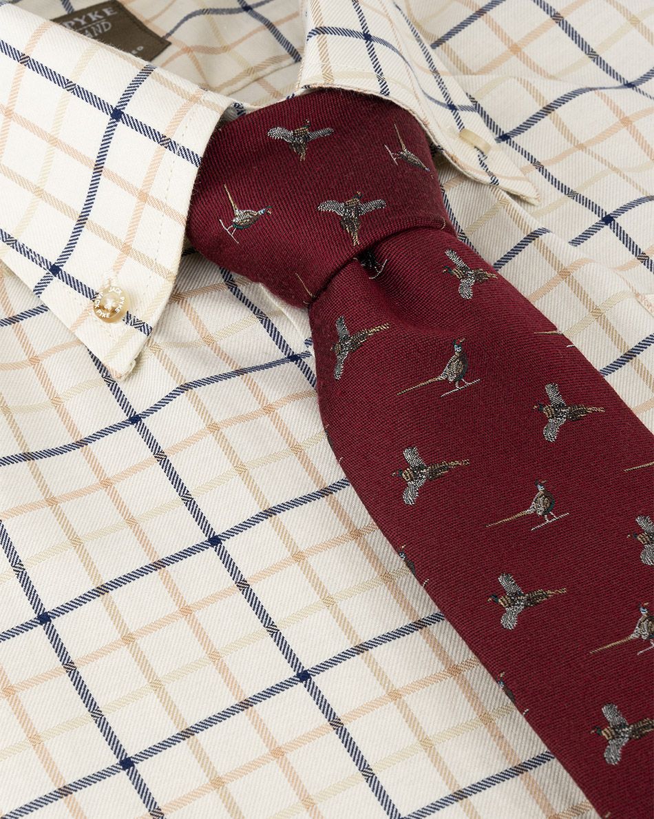 Jack Pyke - Pheasant Silk & Wool Tie