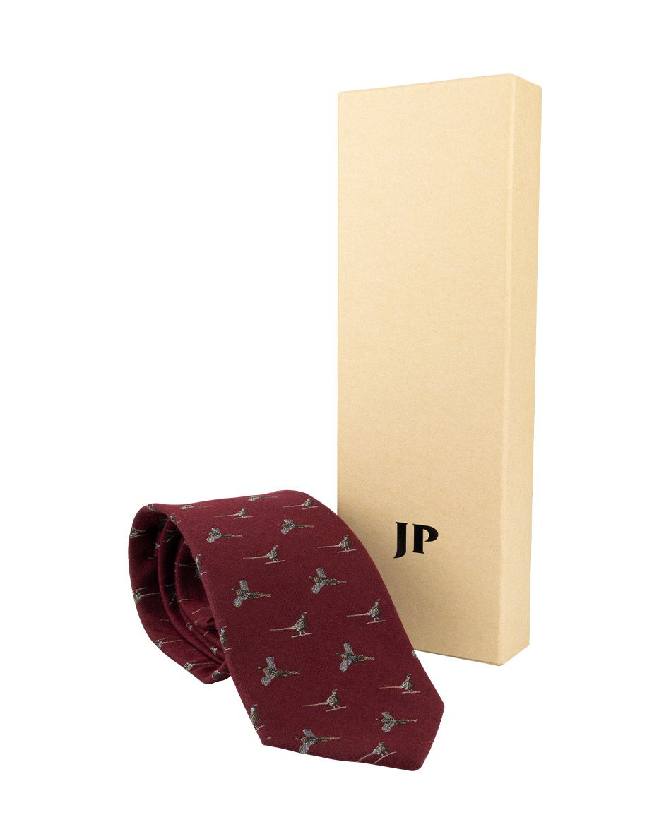 Jack Pyke - Pheasant Silk & Wool Tie