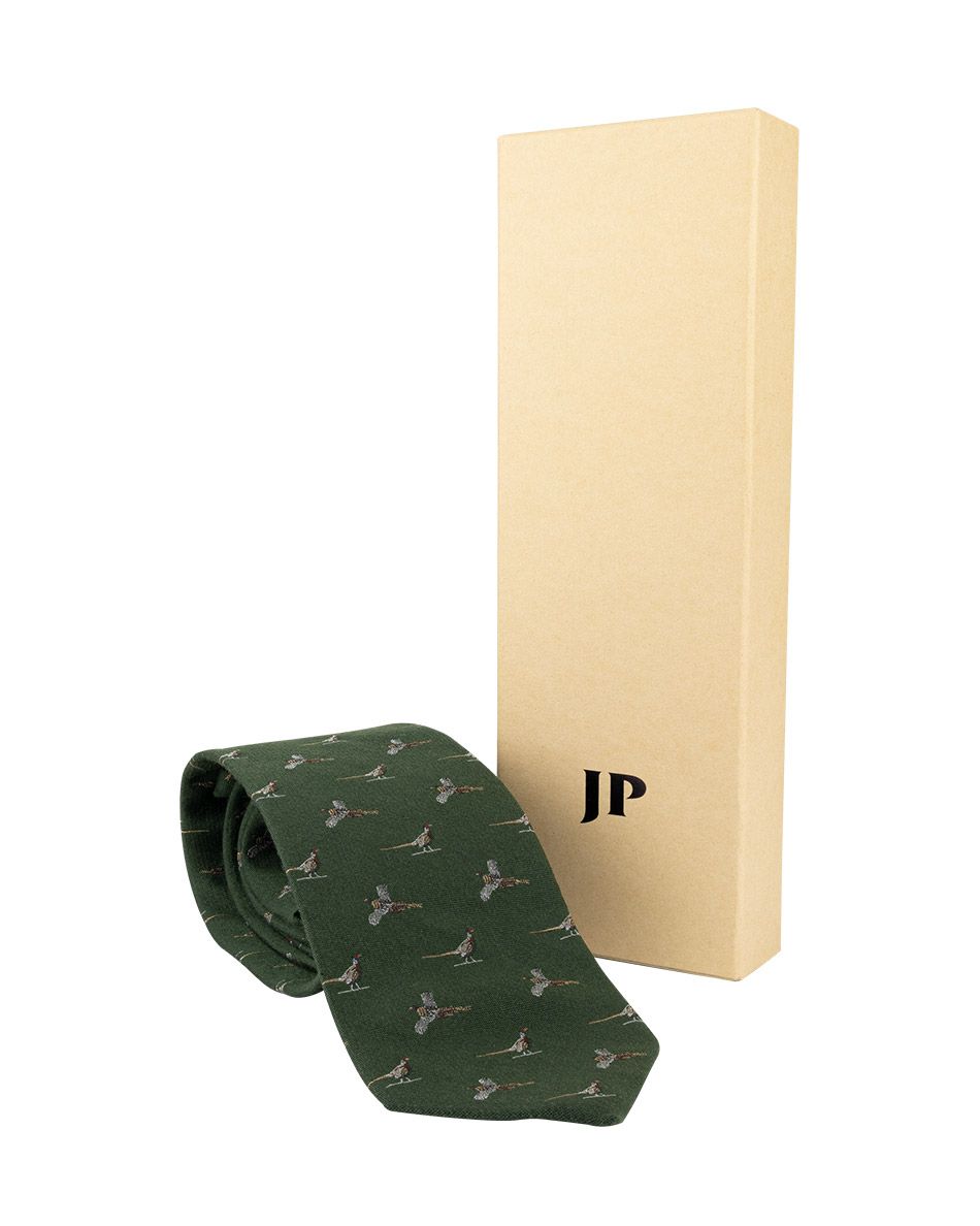 Jack Pyke - Pheasant Silk & Wool Tie