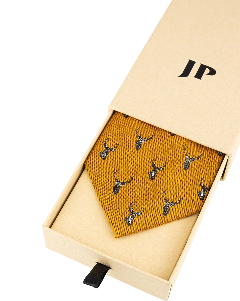 Jack Pyke - Stag Silk & Wool Tie