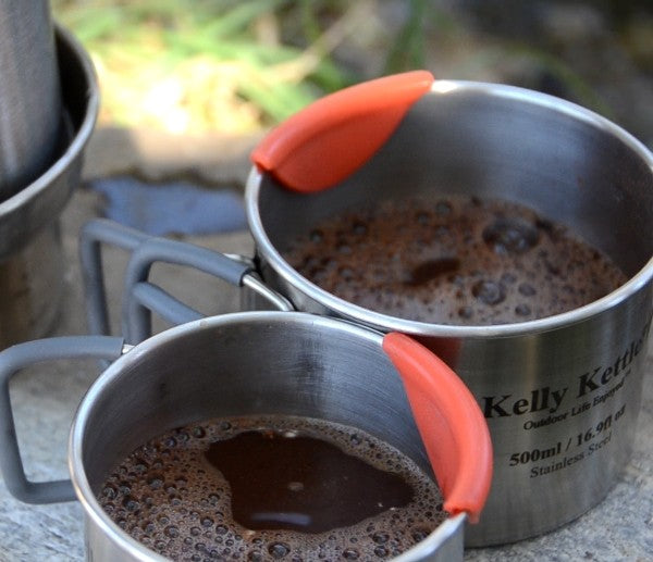 Kelly Kettle Stainless Camping 2 x Cup Set