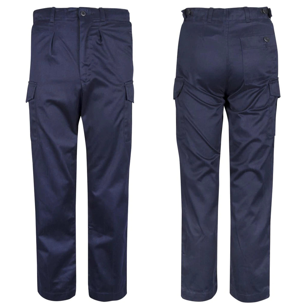 Men's Cargo Trousers Work trouser knee pad pocket Black Grey Khaki Heavy  duty | eBay