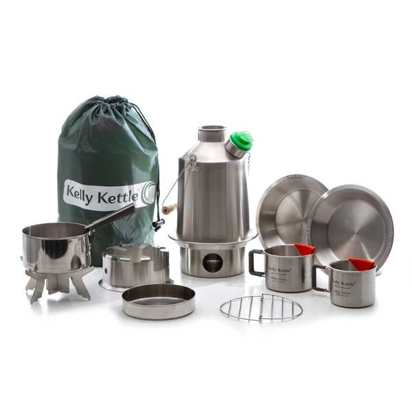 Kelly Kettle Scout Stainless Steel Ultimate Kit