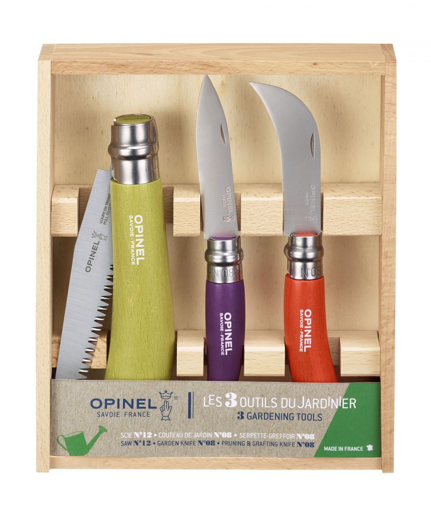 Opinel - 3 Piece Gardeners Set