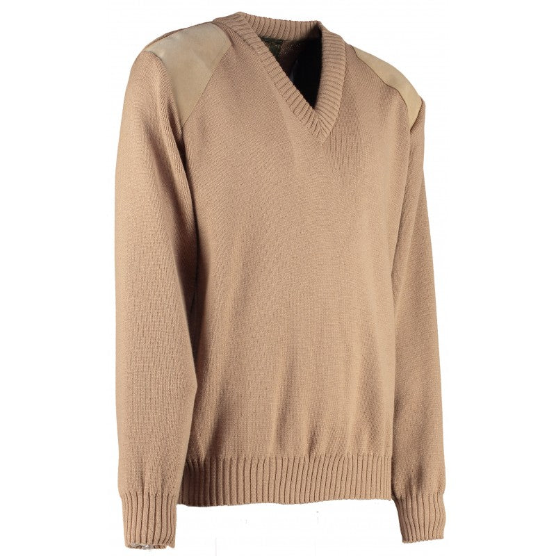 Gatcombe Vee Neck Shooting Sweater