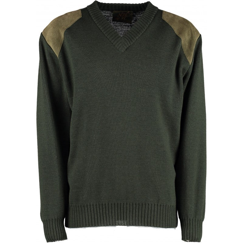 Gatcombe Vee Neck Shooting Sweater