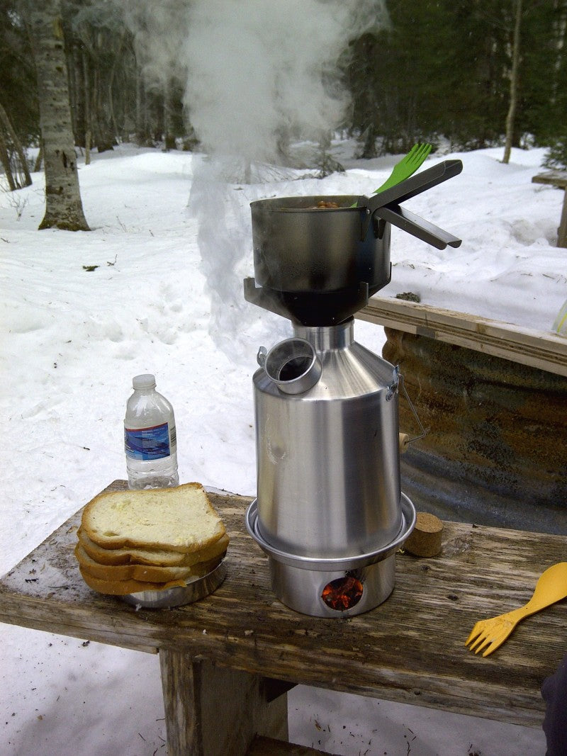 Kelly Kettle Base Camp Stainless Steel Basic Kit