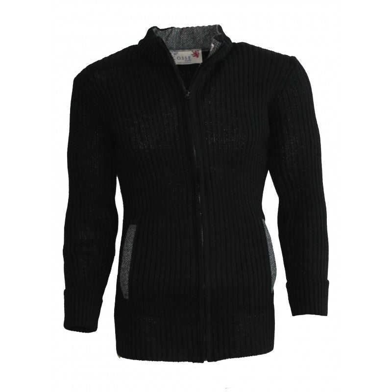 The Weaver Zip Front Cardigan