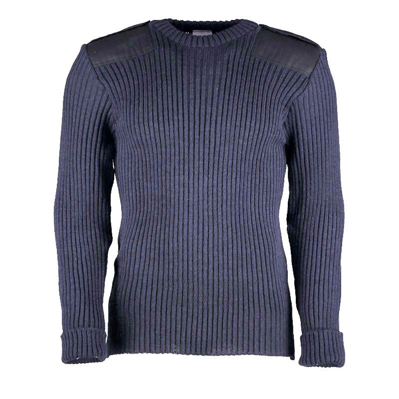 Royal Navy Issue Jumper New - 100% British Wool, Patches & Epaulettes