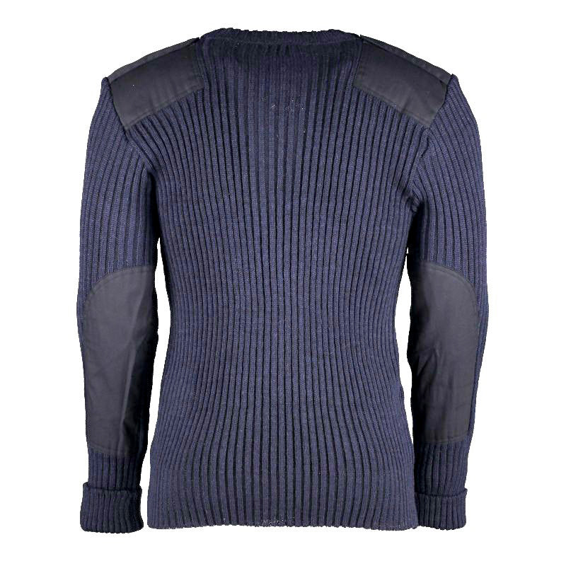 Royal Navy Issue Jumper New - 100% British Wool, Patches & Epaulettes