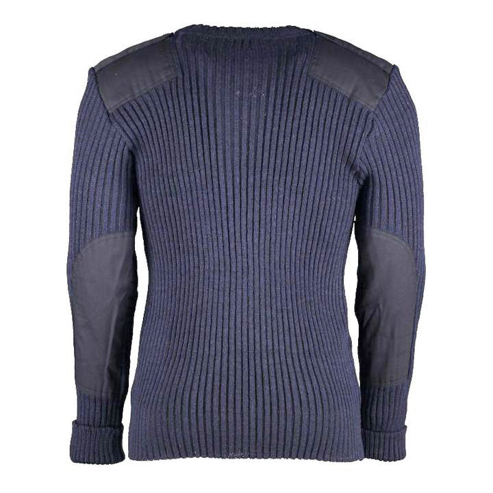 Royal Navy Issue Jumper New - 100% British Wool, With Patches, Without Epaulettes