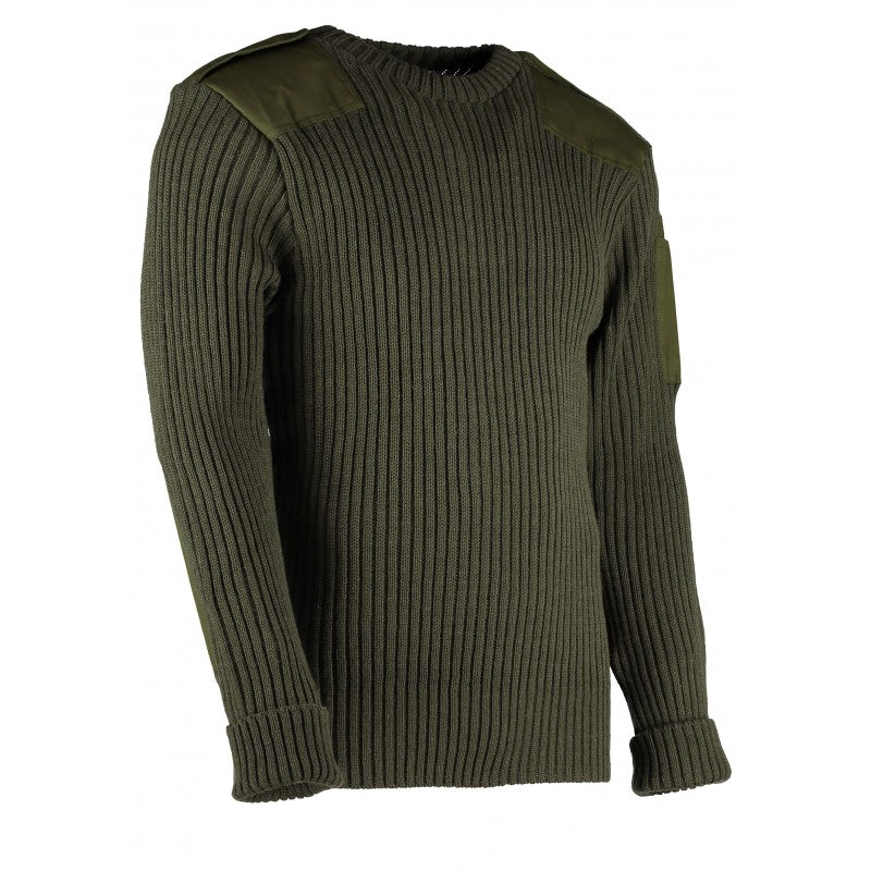 British Army Jumper New - Epaulettes and Patches 9025